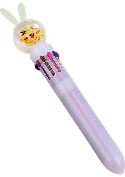 No.2 Tarzı In-1 Çok Renkli Tükenmez Peolors Sevimli Karikatür Geri Çekilebilir Tükenmez Peool Ofis Arzı (Yurt Dışından)