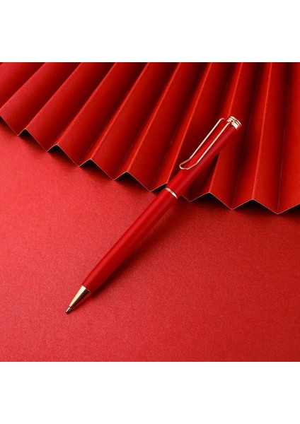 A4 Stili Siyah Lüks Yüksek Li Tükenmez Kalem Metal Reklam Moda Hediyelik Kalem Iş Ofis Malzemeleri Özel Logo Desteği (Yurt Dışından) fırsatları