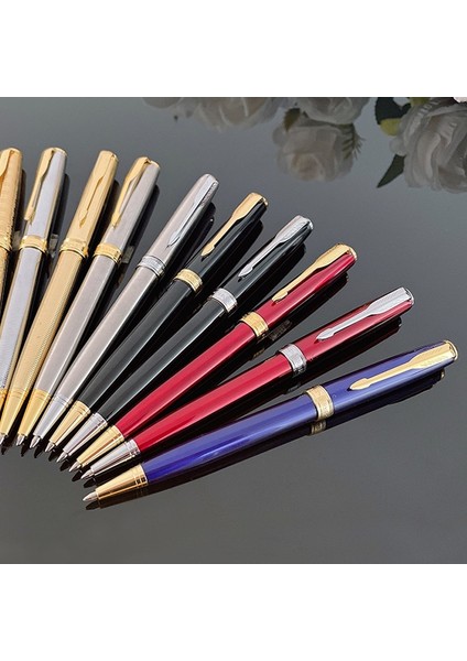 Siyah Stil Cla Design Metal Tükenmez Kalem Mavi Mürekkepli Ofis Imzalı Tükenmez Kalemler (Yurt Dışından) fiyatları