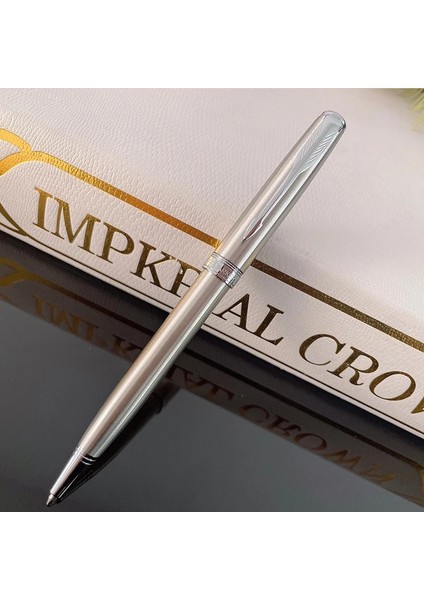 Siyah Stil Cla Design Metal Tükenmez Kalem Mavi Mürekkepli Ofis Imzalı Tükenmez Kalemler (Yurt Dışından) fırsatları