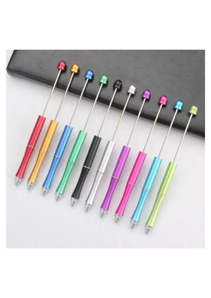 No.4 Tarzı Metal Boncuklu Kalem Dıy Boncuk Kalem Dıy Okul Ofis Malzemeleri Düğün Doğum Günü Partisi Hediyeleri Şekeri Öğrenci Kırtasiye (Yurt Dışından) fırsatları