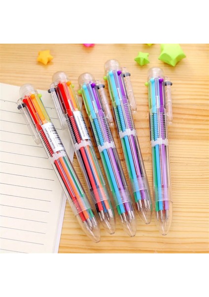 326-1 Adet Tarzı Artoon Gökkuşağı Renkli Tükenmez Kalem Yaratıcı Tükenmez Kalem Kawaii Büyülü Kalem Moda Okul Ofis Yazma Malzemeleri (Yurt Dışından) modelleri