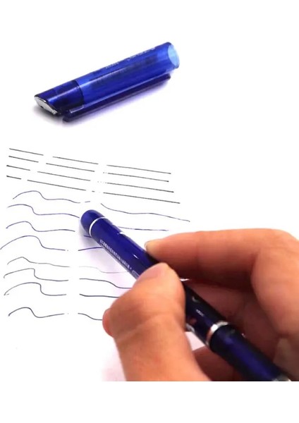 20 Adet Mor Tarzı Pcsset Silinebilir Kalem Yıkanabilir Kolu Blueblackred Kalemler Ofis Malzemeleri Için Dolum Çubuğu Öğrenci Sınavı Yedek (Yurt Dışından)