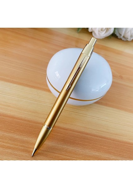 Koyu Gri Tarzı Mavi Klasik Tasarım Parker Metal Tükenmez Kalem Mavi Mürekkepli Ofis Imzalı Tükenmez Kalemler (Yurt Dışından)