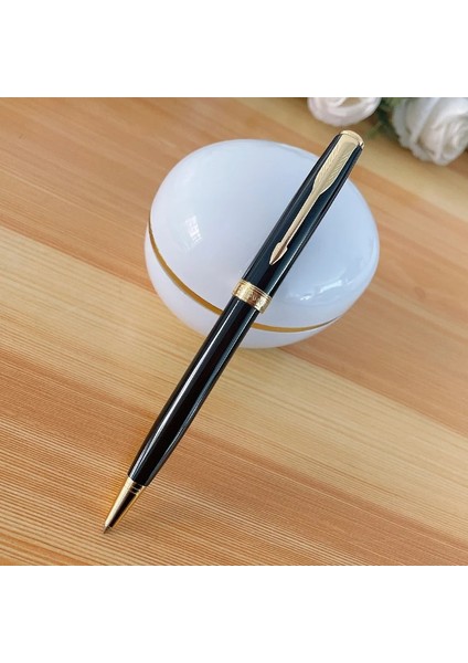 Koyu Gri Tarzı Mavi Klasik Tasarım Parker Metal Tükenmez Kalem Mavi Mürekkepli Ofis Imzalı Tükenmez Kalemler (Yurt Dışından) fırsatları