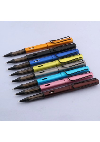 A9 Stili Yüksek Li Metal Tükenmez Kalem Aurora Fırçalanmış Tükenmez Tükenmez Kalemler Rulo Tükenmez Kalem Kırtasiye Ofis Okul Malzemeleri Yazma (Yurt Dışından) indirimleri