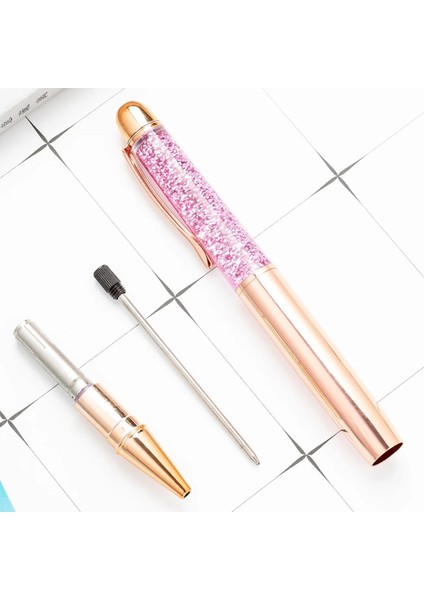 Bir Stil Siyah 1 Parça Tükenmez Kalem Okul Tedarik Kırtasiye Ofis Metal Bataklık Kristal G Lüks Yüksek Li Hemşire Gül Altın (Yurt Dışından) indirimleri