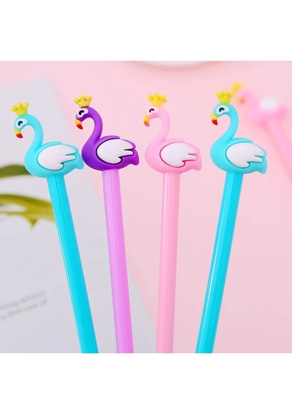 Geyik Pembe Tarzı Kawaii Sevimli Hayvan Karikatür Tükenmez Peolors Okul Ofis Tedarik Kırtasiye Jel Kalemler Öğrenci Çocuklar Sınıf Için (Yurt Dışından)