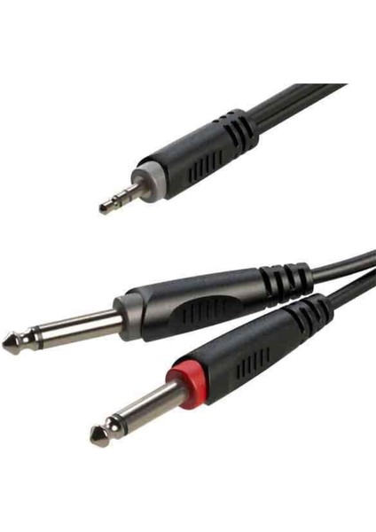 2*gitar - 3.5 Stereo 3 Metre Kablo