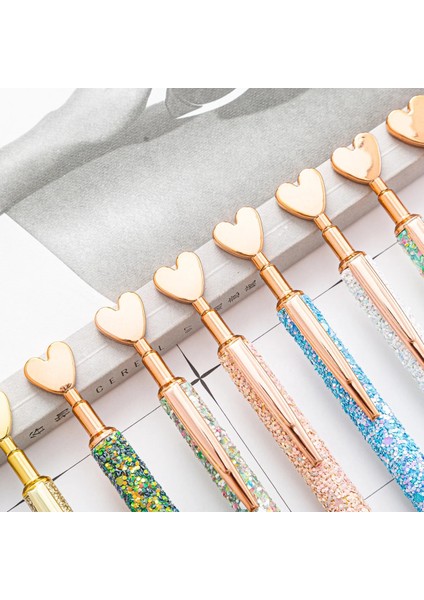 B Tarzı 1 Parça Lytwtw'nin Rulo Tükenmez Kalem Lüks Sevimli Kalp Düğün Gül Altın Metal Kırtasiye Okul Ofis Tedarik G Kalemler (Yurt Dışından) modelleri