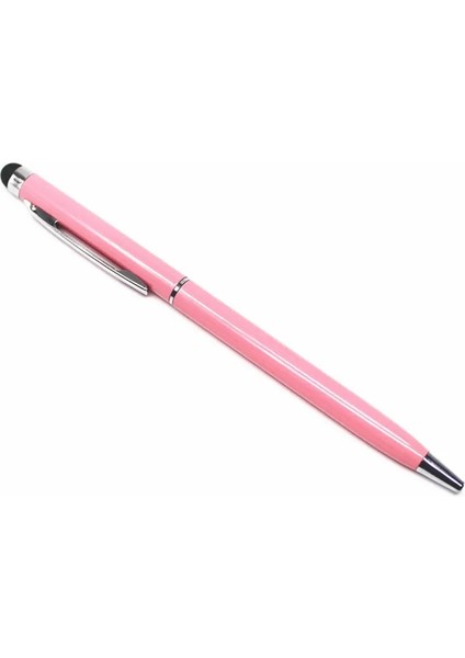 No.4 Tarzı Gül Kırmızı Tükenmez Kalem Özgünlük Metal Dokunmatik Kalem Dokunmatik Ekran Stylus Tablet Akıllı Telefon Kapasitör Stylus Siyah Mürekkep Dolum (Yurt Dışından)