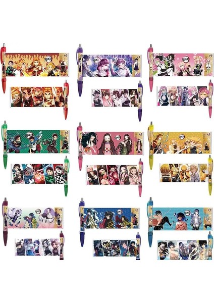 No.1 Tarzı Yeni Anime Demon Slayer Kimetsu No Yaiba Rengoku Kyoujurou Sevimli Mekanik Kalem Siyah Mürekkep Tükenmez Kalem Otomatik Kalem Yenilik Kalem (Yurt Dışından) fiyatları
