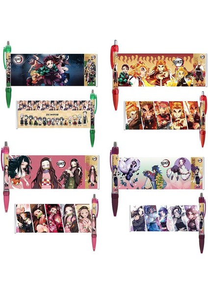 No.1 Tarzı Yeni Anime Demon Slayer Kimetsu No Yaiba Rengoku Kyoujurou Sevimli Mekanik Kalem Siyah Mürekkep Tükenmez Kalem Otomatik Kalem Yenilik Kalem (Yurt Dışından) fırsatları