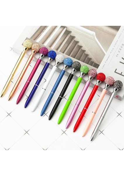 B Tarzı Siyah Ellen Brook Reative Çok Renkli Kristal Tükenmez Kalem Iş Metal Ofis Peool Kırtasiye Ofis Malzemeleri (Yurt Dışından) fiyatları