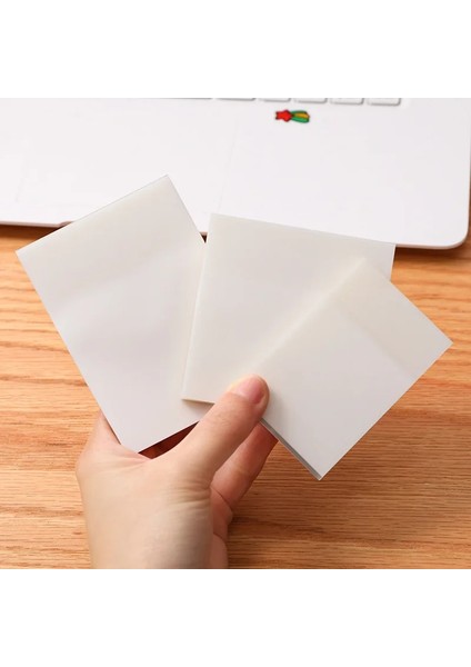 10 Floresan Sarı Stil 50 Sayfa Şeffaf Yapışkan Notlar Öğrenci Su Geçirmez Mesaj Bloknot Yaratıcı Kırtasiye Ofis Okul Malzemeleri Renkli Defter (Yurt Dışından)