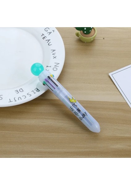 A29 Stili Çok Renkli Karikatür Hayvan 10 Renkli Kalem Değiştirilebilir Renkli Tükenmez Kalem Ofis Kalemi Öğrenci Yazma Kalemi Çocuk Okul Malzemeleri Ödüller Kalem (Yurt Dışından)