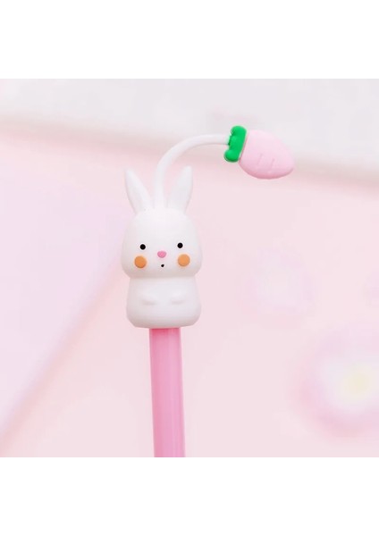 Tavşan Stili Kawaii Sevimli Hayvan Karikatür Tükenmez Peolors Okul Ofis Tedarik Kırtasiye Jel Kalemler Öğrenci Çocuklar Sınıf Için (Yurt Dışından)
