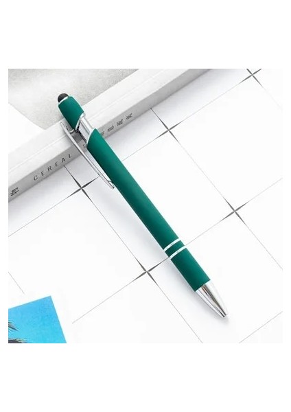 Koyu Yeşil Stil Tükenmez Petylus Çizim Tablet Kalem Kapasitif Ekran Dokunmatik Kalem Okul Ofis Yazma Kırtasiye (Yurt Dışından)