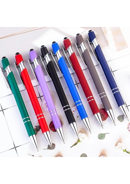 Koyu Yeşil Stil Tükenmez Petylus Çizim Tablet Kalem Kapasitif Ekran Dokunmatik Kalem Okul Ofis Yazma Kırtasiye (Yurt Dışından) modelleri