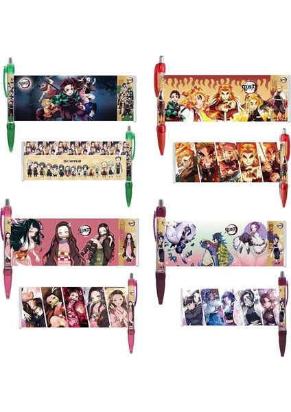 H Tarzı Anime Demon Slayer Kimetsu No Yaiba Sevimli Desen Jel Kalem Kawaii Siyah Mürekkep Mekanik Tükenmez Kalem Okul Ofisi Kanawo Mitsuri (Yurt Dışından) indirimleri