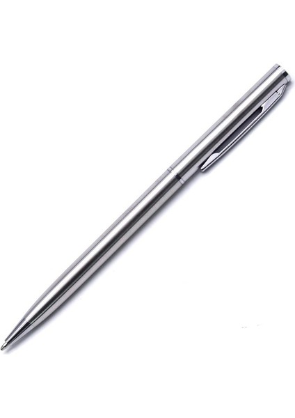 Çelik - Siyah Mürekkep Stili Guoy Mini Çelik Tükenmez Lüks Eenvoudige Iş Examen Metal High-End Hediyeler Kitle Özelleştirme Logo Imza Kalem (Yurt Dışından)