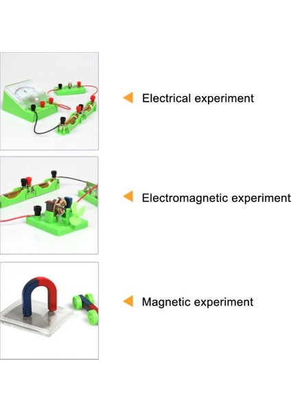 Öğrenciler Temel Elektrik Fiziği Manyetizma Deneyleri Öğrenin Labs Elektrik Devresi Manyetizma Deney Kiti Çocuk Oyuncak (Yurt Dışından)