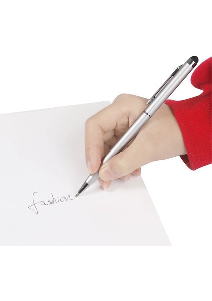 No.4 Tarzı Gül Kırmızı Tükenmez Kalem Özgünlük Metal Dokunmatik Kalem Dokunmatik Ekran Stylus Tablet Akıllı Telefon Kapasitör Stylus Siyah Mürekkep Dolum (Yurt Dışından) modelleri