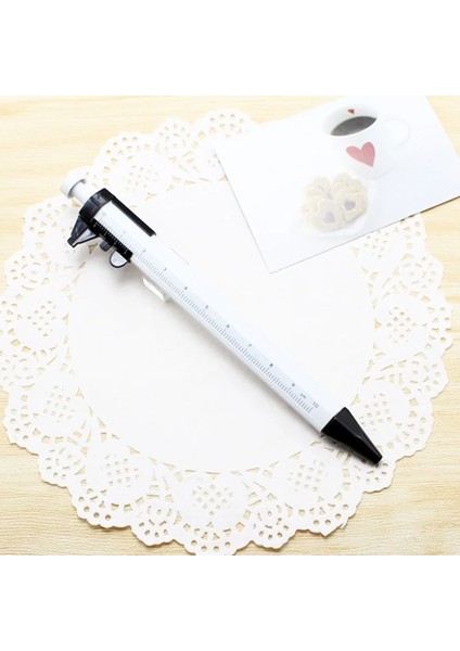 Siyah Stil Reative Kırtasiye Tükenmez Kalem Imleç Kaliper Ölçekli Cetvel Çok Işlevli Tükenmez Kalem Okul Ofis Malzemeleri Promosyonlar Hediyeler (Yurt Dışından)