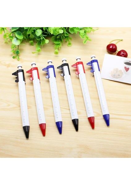 Siyah Stil Reative Kırtasiye Tükenmez Kalem Imleç Kaliper Ölçekli Cetvel Çok Işlevli Tükenmez Kalem Okul Ofis Malzemeleri Promosyonlar Hediyeler (Yurt Dışından) modelleri