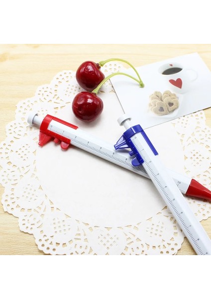 Siyah Stil Reative Kırtasiye Tükenmez Kalem Imleç Kaliper Ölçekli Cetvel Çok Işlevli Tükenmez Kalem Okul Ofis Malzemeleri Promosyonlar Hediyeler (Yurt Dışından) fırsatları