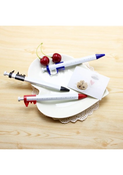 Siyah Stil Reative Kırtasiye Tükenmez Kalem Imleç Kaliper Ölçekli Cetvel Çok Işlevli Tükenmez Kalem Okul Ofis Malzemeleri Promosyonlar Hediyeler (Yurt Dışından) indirimleri