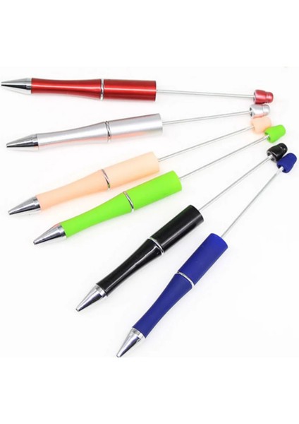 Turuncu Tarzı Tükenmez Kalem Boncuk Dıy Özel Kalem Plastik Boncuklu Kalem Boncuk Kalem Okul Ofis Yazma Malzemeleri Kırtasiye Düğün Hediyesi (Yurt Dışından) modelleri