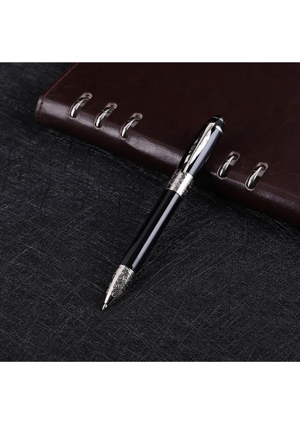 A1 Stili Siyah Lüks Li Renk Iş Ofisi Okul Ofis Kırtasiye Tükenmez Kalem Yeni Altın Kalem Mali Tükenmez Kalemler (Yurt Dışından)