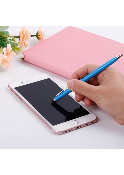 No.2 Tarzı Gül Kırmızı Tükenmez Kalem Özgünlük Metal Dokunmatik Kalem Dokunmatik Ekran Stylus Tablet Akıllı Telefon Kapasitör Stylus Siyah Mürekkep Dolum (Yurt Dışından) fiyatları