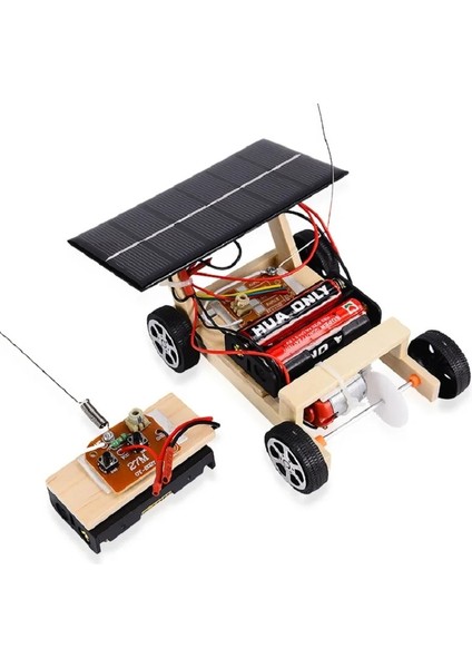 Dıy Kiti Uzaktan Kumanda Güneş Araba Bilim Deney Çocuklar Kök Elektronik Eğitim Teknolojisi Fizik Oyuncaklar Okul Çocukları Için (Yurt Dışından)