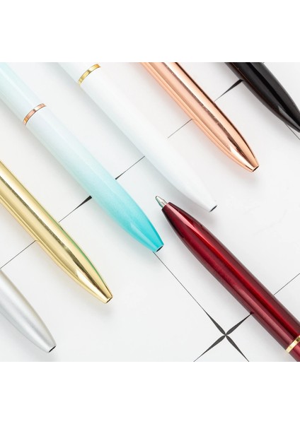 No.4 Tarzı Kawaii Modası Metal Tükenmez Okul Ofis Aksesuarları Kalem Gül Altın Kalp Fineliner Kırtasiye Yazmak Için Sevimli Kalemler (Yurt Dışından) fırsatları
