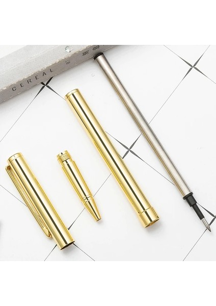 Gümüş Tarzı Siyah Metal Tükenmez Kalem Okul Ofis Yazma Için Gül Altın Tükenmez Kalem Kırtasiye Hediyeler Için Iş Kalemi Malzemeleri (Yurt Dışından) indirimleri