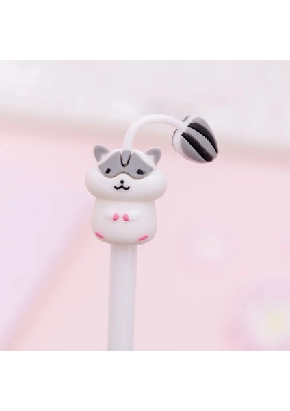 Hamster Tarzı Kawaii Sevimli Hayvan Karikatür Tükenmez Peolors Okul Ofis Tedarik Kırtasiye Jel Kalemler Öğrenci Çocuklar Sınıf Için (Yurt Dışından)