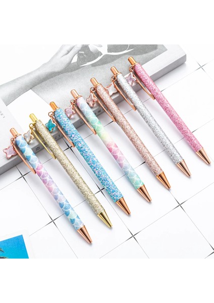 K Tarzı Ellen Brook Dört Yapraklı Yonca Kolye Tükenmez Kalem Lüks Sevimli Düğün Gül Altın Metal Kırtasiye Okul Ofis Tedarik Kalem (Yurt Dışından) fiyatları