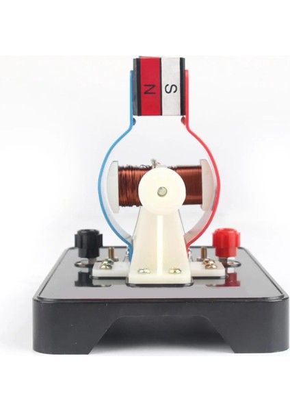 Daimi Mıknatıs Dc Küçük Motor Modeli Sökme Telleri ile Fizik Deney Enstrümanı Fiziksel Elektrik Motoru Çalışması (Yurt Dışından)