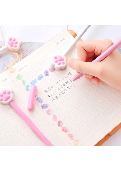 106-1 Adet Tarzı 1 @ #1 Adet Roman Kedi Pençe Tarzı Tükenmez Kalem Yaratıcı Karikatür Kalem Yazmak Için Kırtasiye Ofis Okul Kalem Tükenmez Kalem Mürekkep Siyah (Yurt Dışından) modelleri