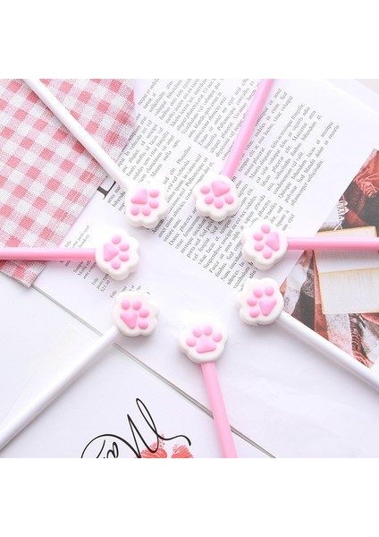 106-1 Adet Tarzı 1 @ #1 Adet Roman Kedi Pençe Tarzı Tükenmez Kalem Yaratıcı Karikatür Kalem Yazmak Için Kırtasiye Ofis Okul Kalem Tükenmez Kalem Mürekkep Siyah (Yurt Dışından) fırsatları