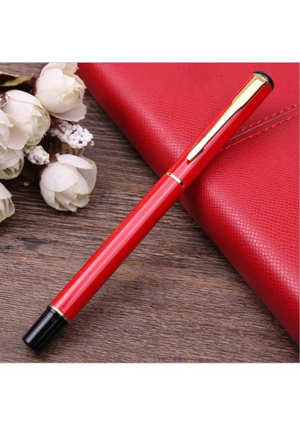 Ben Stil Siyah Lytwtw'nin Lüks Rulo Tükenmez Kalem Metal Ofis Okul Malzemeleri Gül Altın Klip Rollerball Yüksek Li Kırtasiye (Yurt Dışından)