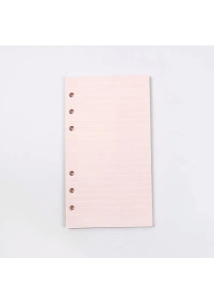 Pembe Çizgi Stili A7 Günlüğü A7 A6 A5 Şeffaf Gevşek Yaprak Bağlayıcı Defter Iç Çekirdek Kapak Not Defteri Dergisi Planlayıcısı Ofis Kırtasiye Malzemeleri (Yurt Dışından)