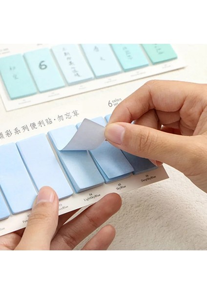 E Stili 6 Renk Set Sevimli Yenilik Yapışkan Notlar Bloknot Dizin Etiket Imi Sayfa Bayrak Sticker Okul Ofis Kırtasiye Malzemeleri (Yurt Dışından) indirimleri