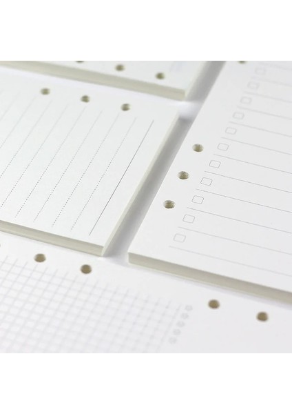 Stil Yapmak A6 Toplam 90 Yaprak Cla Delikler Ciltli Defter Iç Kağıdı Iç Kağıtları Doldurma:çizgi,ızgara,nokta,liste,günlük Haftalık Aylık Planlayıcı A5 A6 (Yurt Dışından)