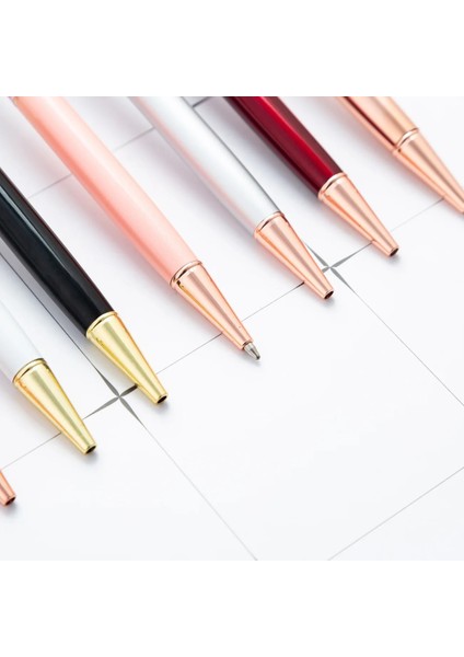 Ben Stil Siyah 1 Parça Lytwtw'nin Metal Ofis Okul Kırtasiye Ofis Tedarik Lüks G Elmas Gül Altın Düğün Tükenmez Kalem (Yurt Dışından) fırsatları