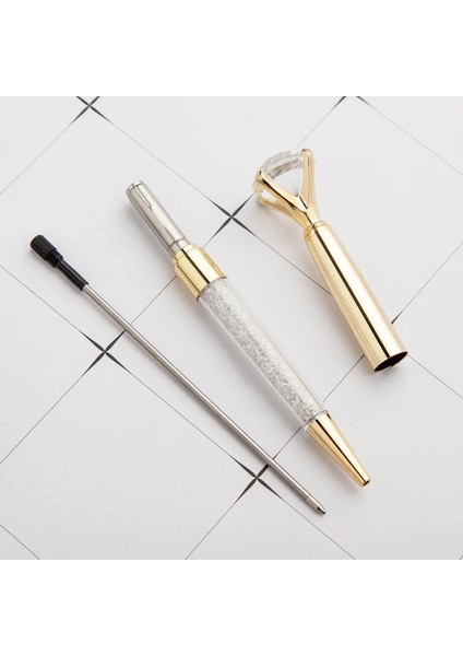 Diandujin Tarzı Kawaii Kristal Tükenmez Kalemler Ballpen Renk Kız Okul Kırtasiye Ofis Malzemeleri Için 19 Karat Büyük Elmas Tükenmez Kalemler Kalemler (Yurt Dışından) indirimleri