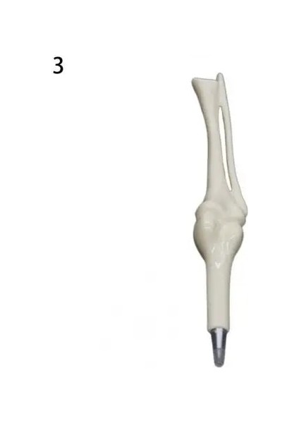 No.3 Tarzı Lot Yenilik Kemik Şekli Tükenmez Kalem Mürekkep Dolum Yazma Topu Peool Ofis Kırtasiye Hediyeler Malzemeleri (Yurt Dışından)