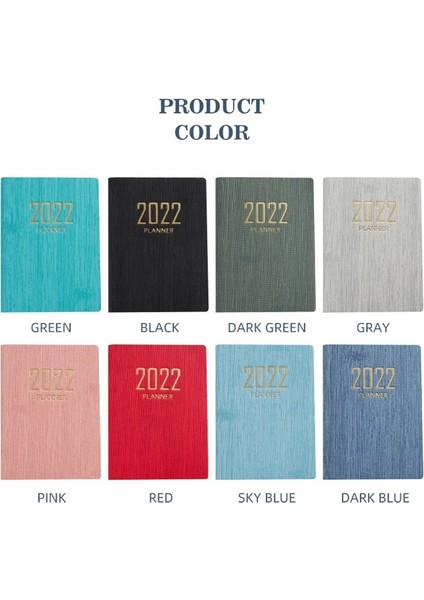 H06 Stili 2022 A7 Okul Gereçleri Öğrenci Kırtasiye Ofis Günlük Haftalık Planlayıcı Gündem Defter Zayıf Hedefler Alışkanlık Programları Organizatör (Yurt Dışından) modelleri